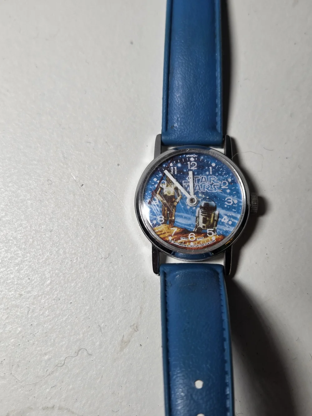 Star Wars watch from 1977 features R2-D2 and C-3PO on the dial Does Not Work